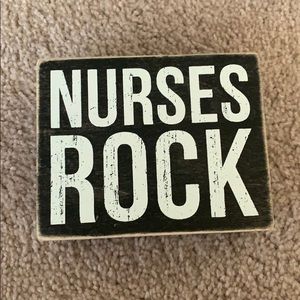 Word block, nurses rock